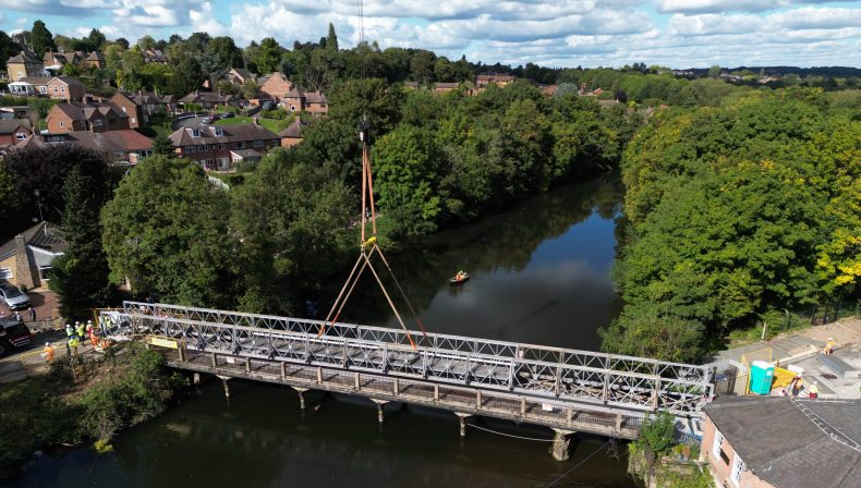 Complex bridge lift helps reconnect local Derby community